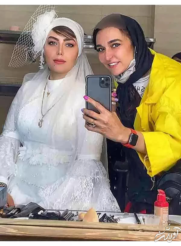 نخستین عکس از لباس عروس شیک و خاص هدیه بازوند - خانم بازیگر بالاخره رونمایی کرد !